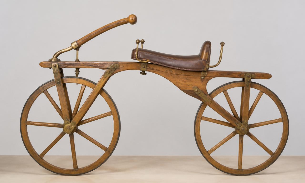 1817 Draisine — first bicycle