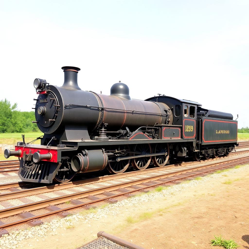 1829 Stephenson's Rocket — first modern steam locomotive